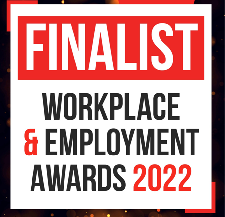 FINALIST! Irish News Workplace & Employment Award