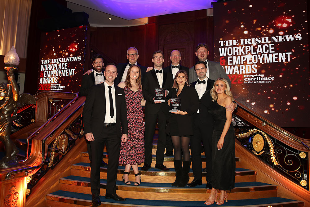 Winning night at the Irish News Workplace and Employment Awards!